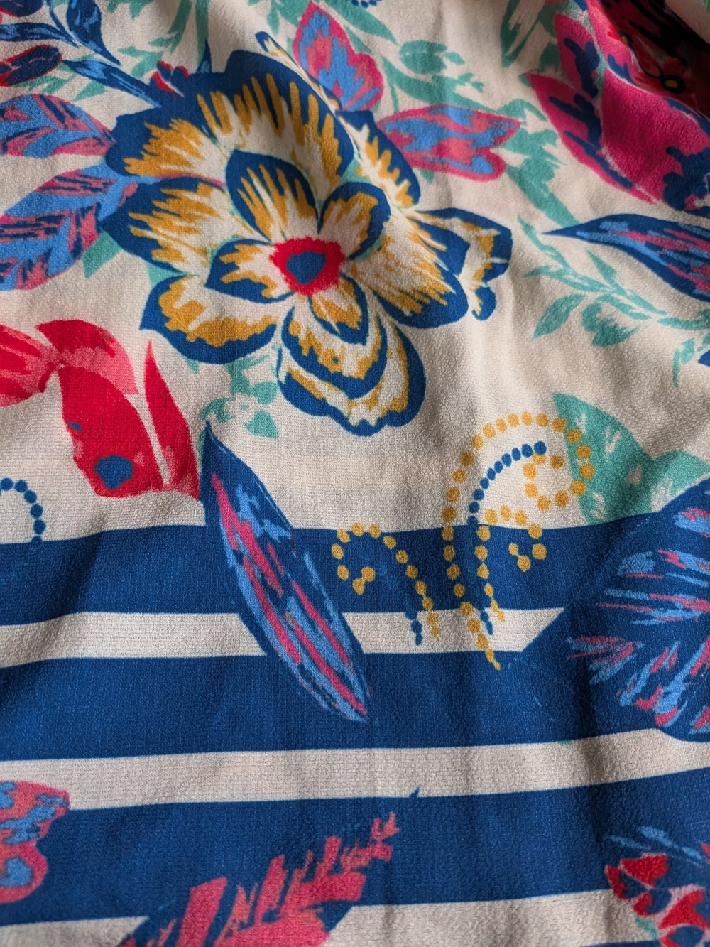 🌼B2G1🌼 Suzanne Betro Multicolor Floral Boho Off-Shoulder Top - Picture 2 of 6
